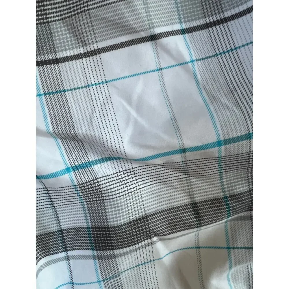 O'Neill board shorts, white and teal, Men's size 30